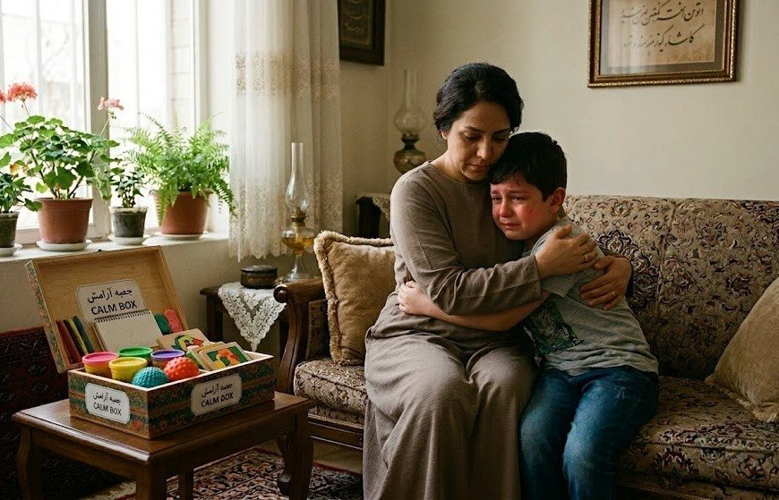 آرامش در آغوش، نه در بشقاب: راهنمای والدین برای مدیریت خوردن استرسی در کودکان